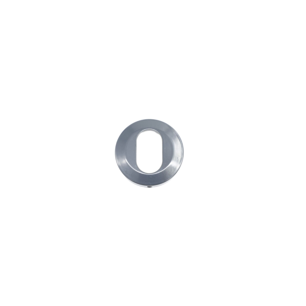 Lockwood 1366/EPC 1360 Series Oval Cylinder Escutcheon -Grub Screw Fix Black Polyester Powdercoat