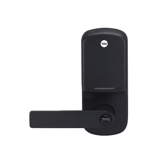 ASSA ABLOY YRL226HKMBK Yale Assure Keyed Lever Matt Black with Yale Home Module
