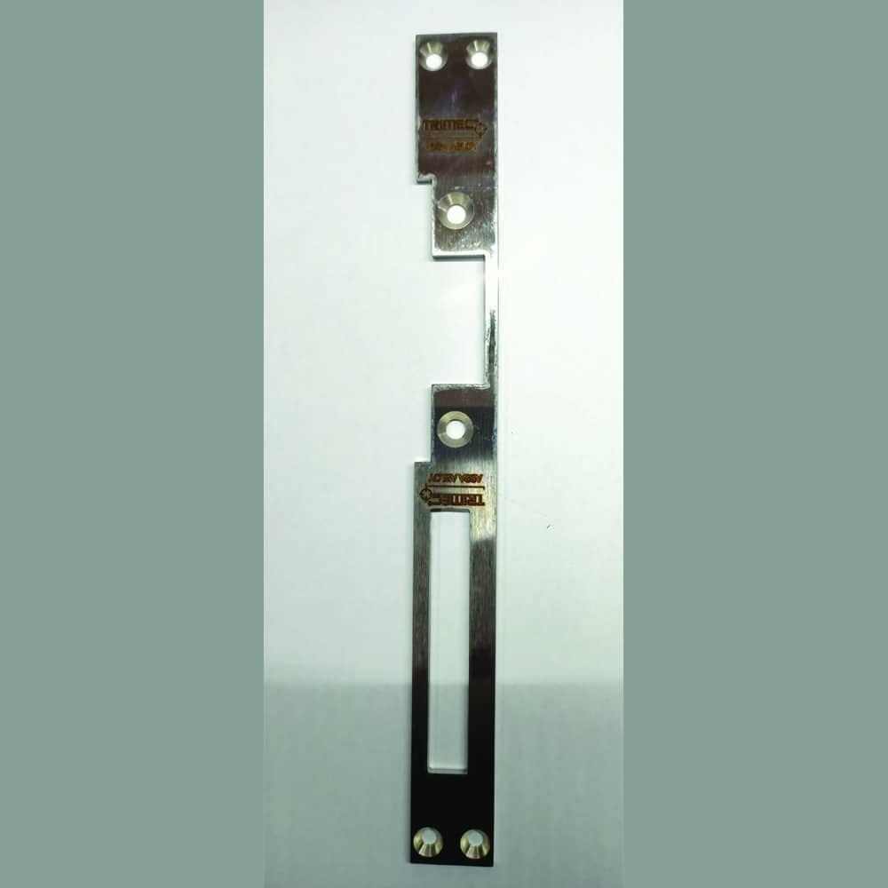 TRIMEC ASSA ABLOY 210100-527, ES100/110 UK SASH DIN RH SQR CNR S/Steel F/Plate