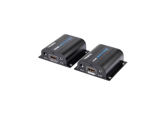 HE-60-IR-KIT, HDMI Over Cat6 1080P 60m With IR Kit