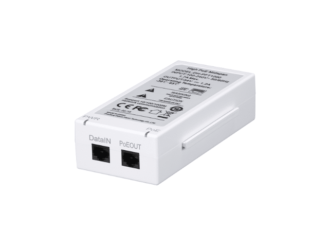 Dahua, PFT1200 PoE Injector Midspan Hi-PoE 60W
