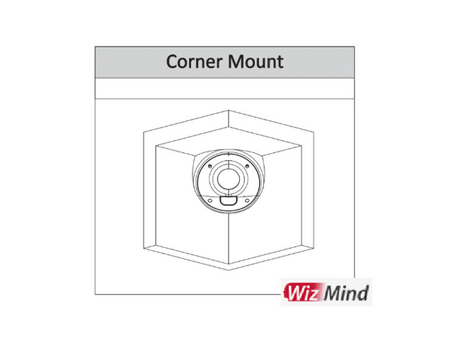 Dahua, IPCHCBW8442P025, Corner Mount Camera 4MP 2.5mm Lens