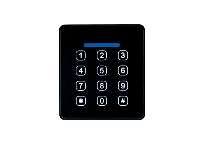 Desfire, WR-M5 Desfire Reader, Mullion Size, 26 Bit Out Custom Key With Bluetooth