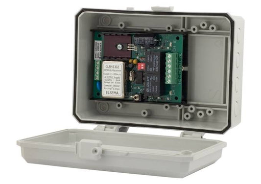 Elsema, GLR43302, 2 Ch Relay Out RX 433 MHz 11-28VAC/DC