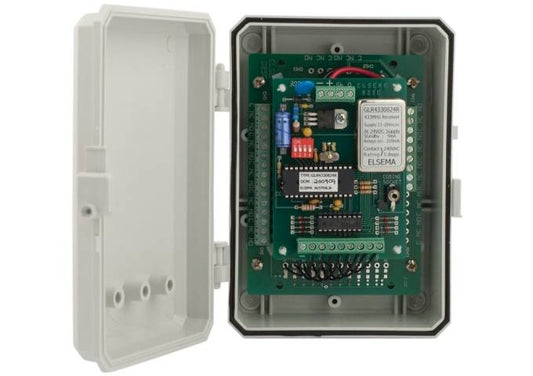 Elsema, GLR43308R, 8 Ch Relay Out RX 433MHz 11-28VAC/DC