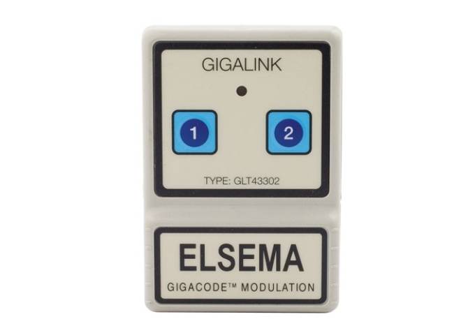 Elsema, GLT43302, 2 Ch 433 MHz Handheld TX