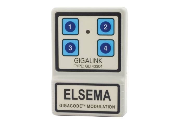 Elsema, GLT43304, 4 Ch 433 MHz Handheld TX