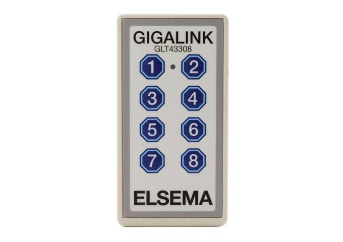 Elsema, GLT43308, 8 Ch 433 MHz Handheld TX