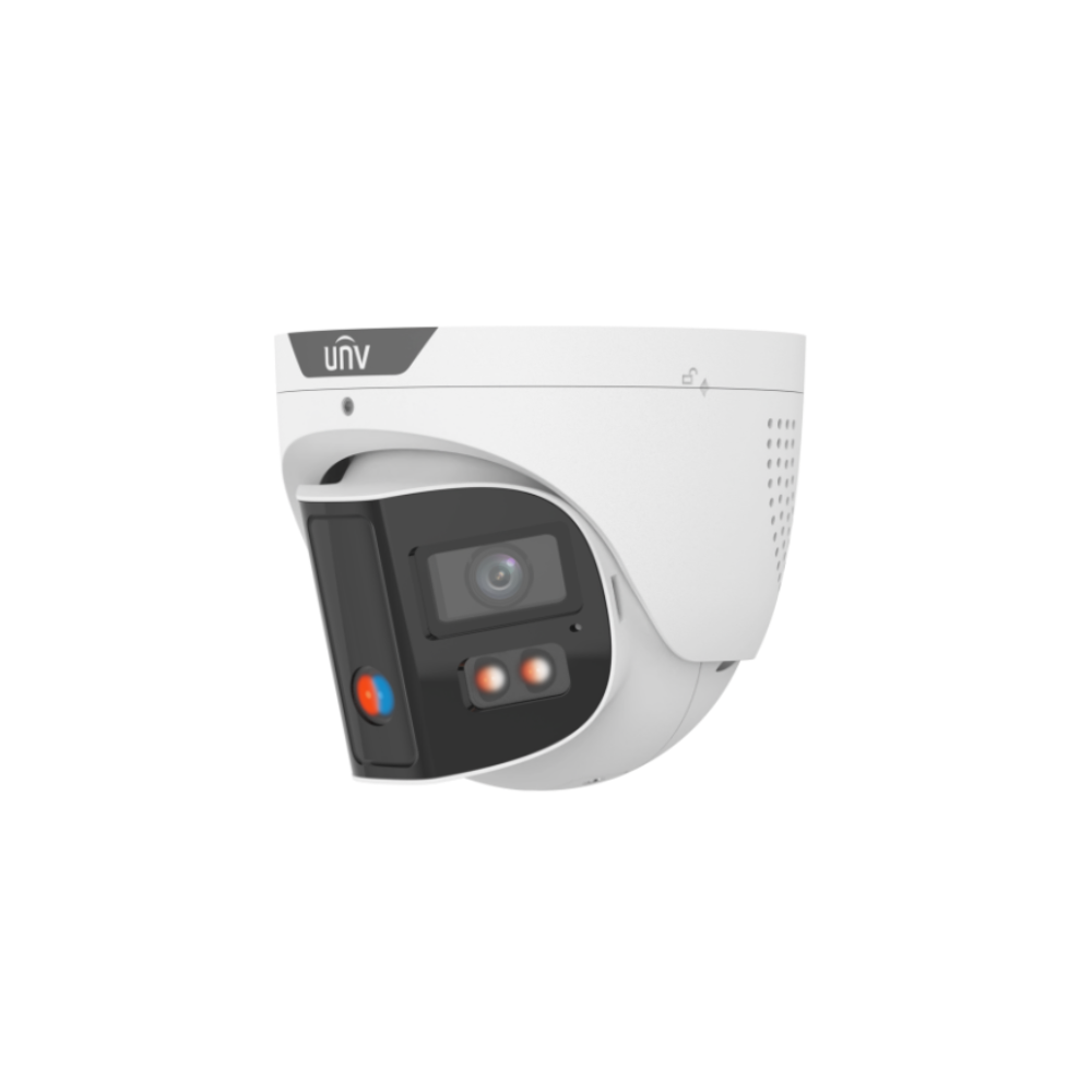 Uniview IPC3K28SEKMCDLI0 8MP IR Dual Lens Tri-Guard 2.0 Turret Camera