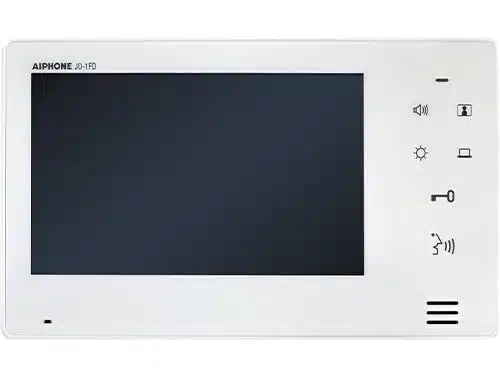 Aiphone JOS-1AW WiFi 7" Touchscreen Handsfree 1 x1 Color Video Set incl JO-1MDW