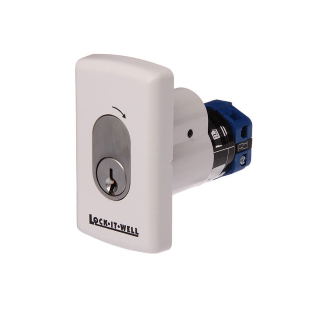 LIWOVAL2 Key Switch Oval 2 Spring Return to Centre