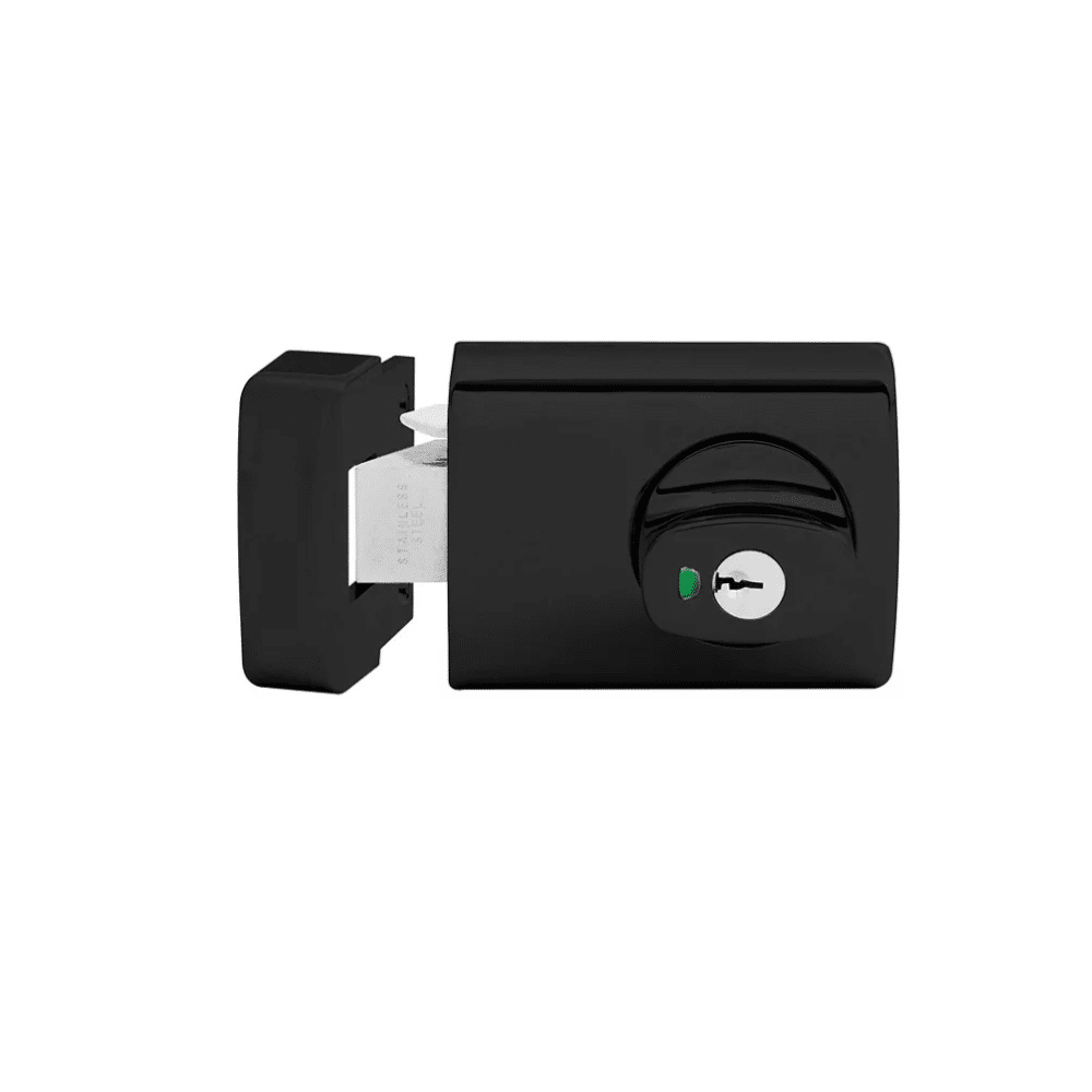 ASSA ABLOY 001-1K1MBK 001 Double Cylinder Deadlatch Black