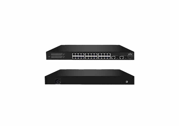 UNV NSW2000-24T2GC, Network Switch 24PoE & 2 Uplink / 2 SFP