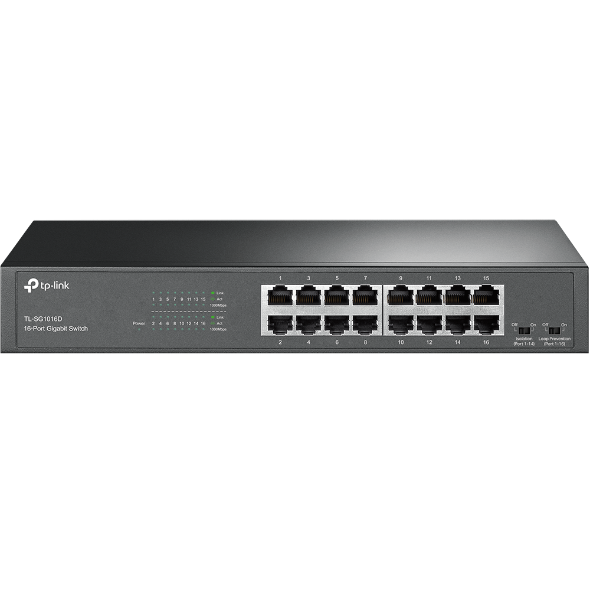 TP Link 16 Port Gigabit Desktop/Rackmount Switch