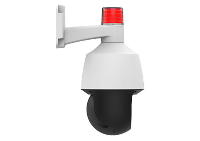 UNV IPC672LRAX4DUPKC, 2MP LightHunter Active Deterrence Network PTZ Dome Camera
