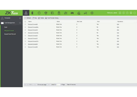 ZKTeco ZKBioSecurity 3.0 App 1 User - Basic