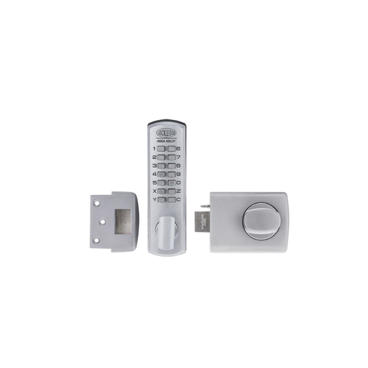 Lockwood 002-1KDXSC DX Digital Keypad With 002 Deadlatch with Knob TP