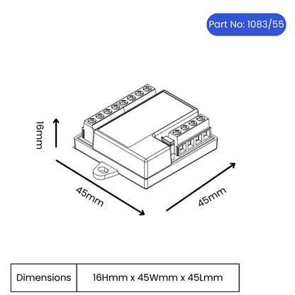 URMET 1083/55 4 User Distributor - 2Voice