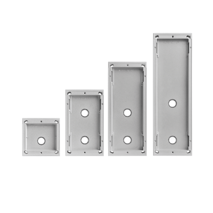 Urmet 1168/314 Housing with wall frame, 4 modules, surface wall mount - Alpha