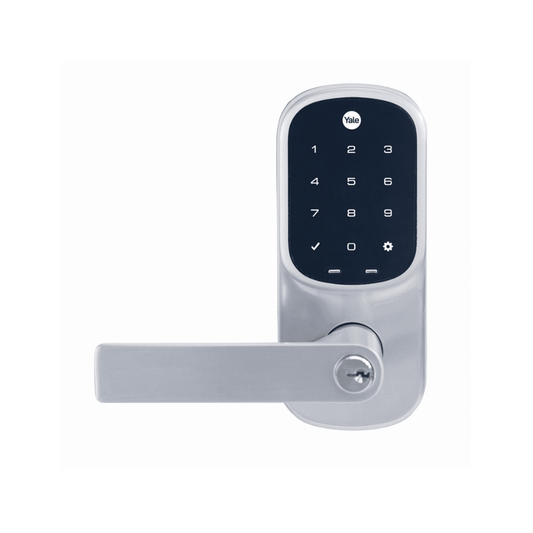 ASSA ABLOY YRL226HKSC Yale Assure Keyed Lever Satin Chrome with Yale Home Module
