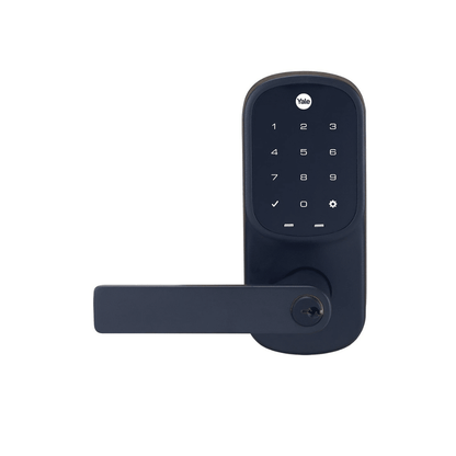 ASSA ABLOY YRL226HKMBK Yale Assure Keyed Lever Matt Black with Yale Home Module