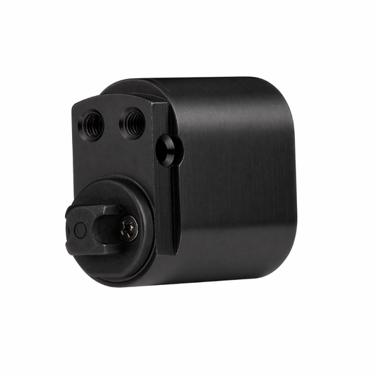 Lockwood 570/EPPC5KA LWD C4 570E Extendable Base Cylinder with U Cam 5KA- Black Polyester Powdercoat
