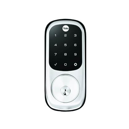 ASSA ABLOY YRD226HKSC YALE ASSURE KEYED SATIN CHROME WITH YALE HOME APPLE HK