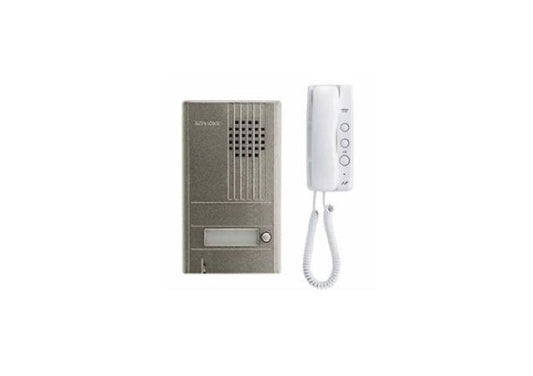 Aiphone DA-1AS, 1-Call Audio Entrance Box Set with Handset Tenant Station