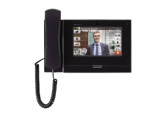 Aiphone IX-MV7-HB, 7" Black Video Master Station With Handset And Colour Display