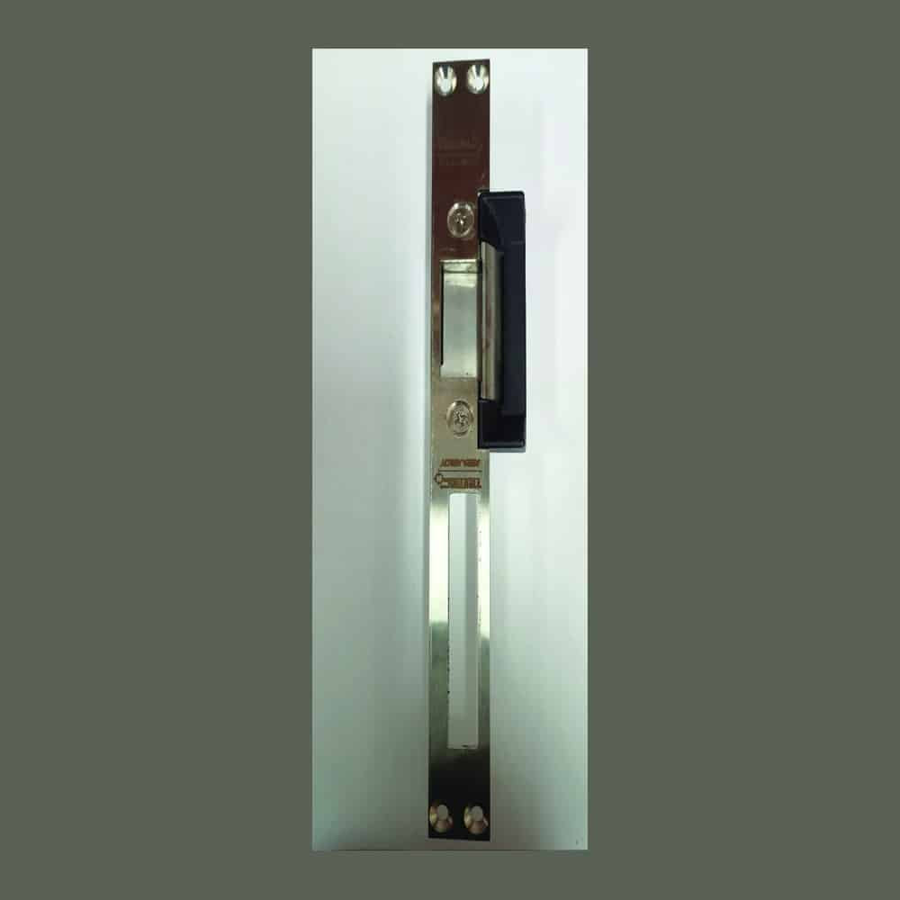 Trimec ASSA ABLOY 210100-528, ES100/110 Long Slim - DIN LH SQR CNR S/Steel F/Plate