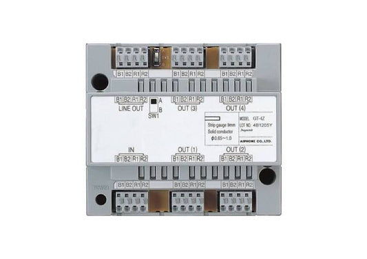 Aiphone GT-4ZP, Video 4-Zone Divider W/Power Source