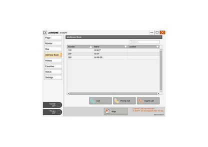 Aiphone IX-Soft, PC Master Station Software