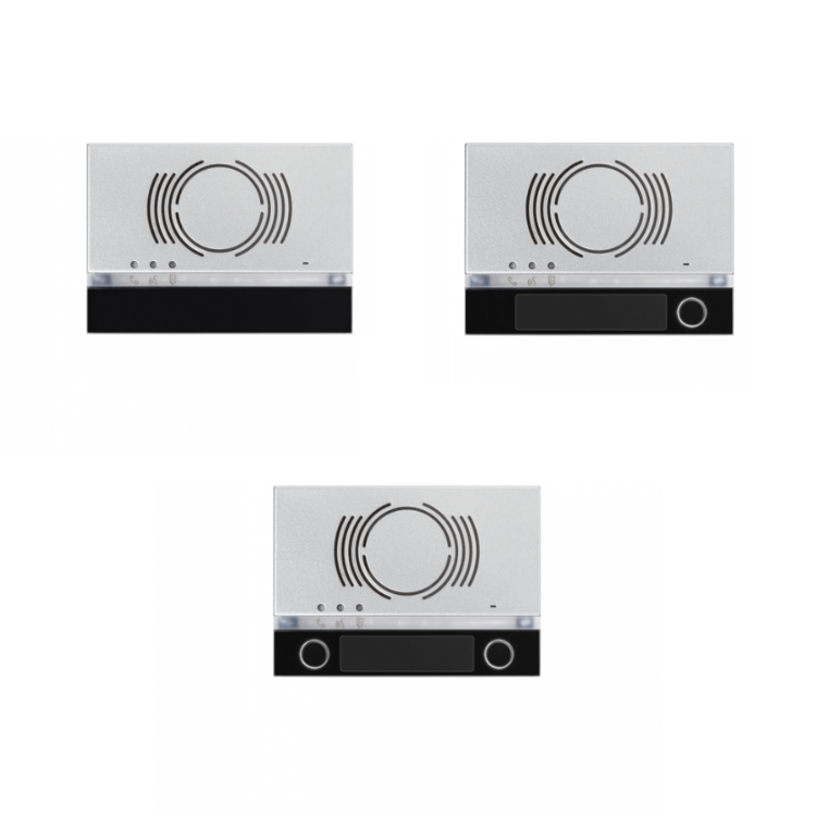 URMET 1168/131 Alpha Audio Module Fascias 1 Button - 2Voice