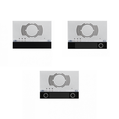 URMET 1168/131 Alpha Audio Module Fascias 1 Button - 2Voice