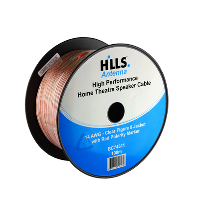 Hills Antenna BC74611 14 Gauge Speaker Cable 100m