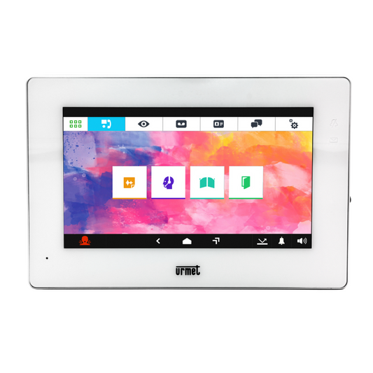 URMET 1741/1 Basic Touchscreen Monitor - IPerCom