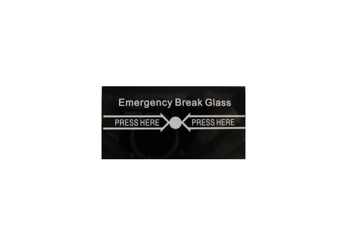 Guardall CP21RG Breakglass Unit Replacement Glass - (5 PACK)