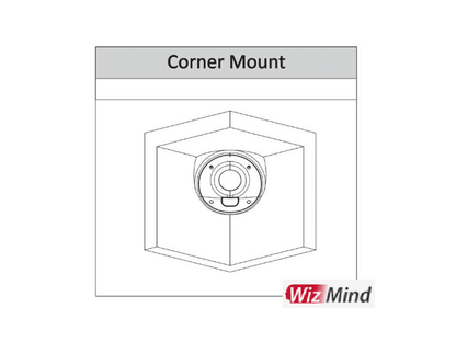 Dahua, IPCHCBW8442P025, Corner Mount Camera 4MP 2.5mm Lens