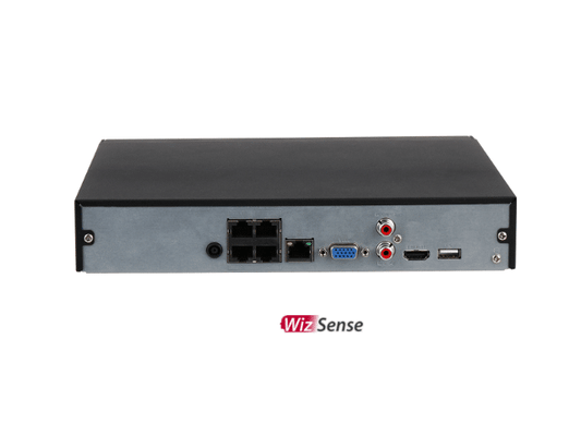 Dahua, NRV2104HS-P-I2, NVR 4CH Lite AI 4PoE No HDD