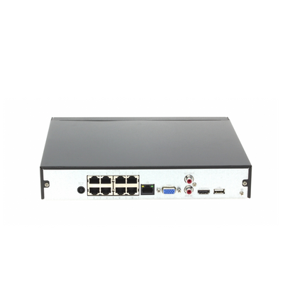 Dahua, NVR4108HS-8P-AI NVR 8CH 1 Sata 8 PoE AI No HDD