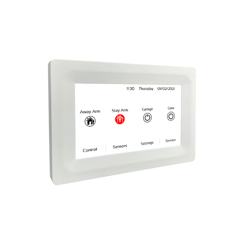 AAP Arrowhead, EC-TOUCH-W PROX 5in Touch Screen Keypad w Prox Reader - White