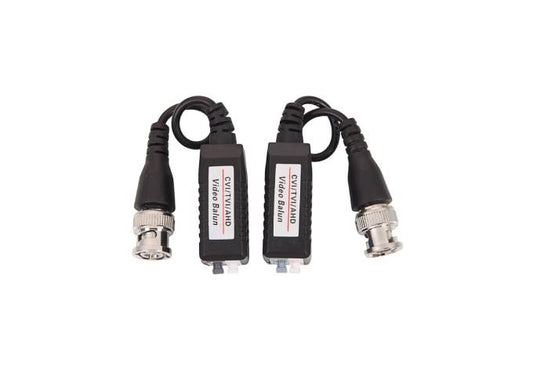 129-810203B, HD Video Balun, Combinable, Screw Mount Mini Coax Pair