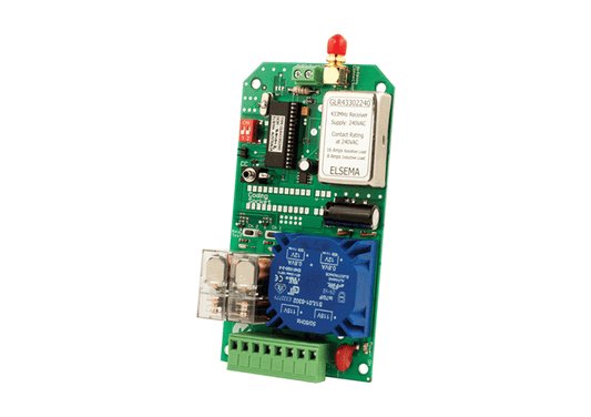 Elsema, GLR43302240, 2 Ch Relay Out RX 433MHz 240V Supply & Relay
