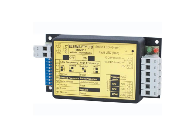 Elsema, MD2010, Loop Detector 12/24V – Mainline Security Products Pty Ltd