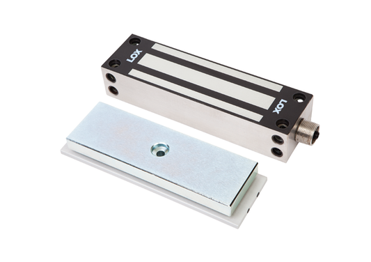 LOX, EM5000, Weather Resistant S/Steel Monitored 630kg Gate Lock with Anti Tamper Plate