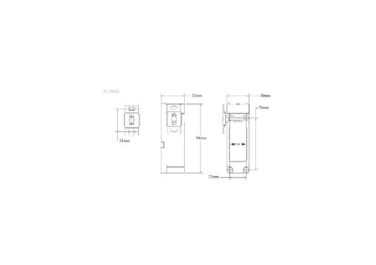LOX, CL001 Cabinet Lock 12/24VDC