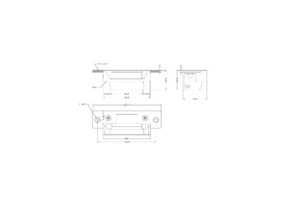 LOX, ES10M, (ES110) Monitored Electric Strike