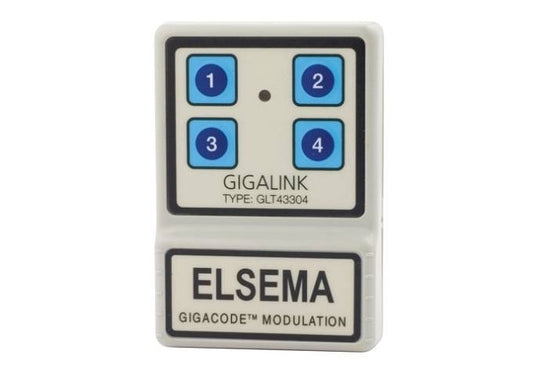 Elsema, GLT43304, 4 Ch 433 MHz Handheld TX