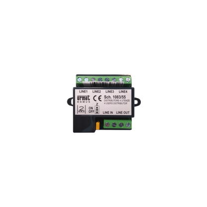 URMET 1083/55 4 User Distributor - 2Voice