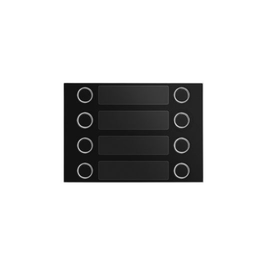 URMET 1168/28 Alpha Button Module Fascias 8 Button - 2Voice, IPerCom, IPerCloud
